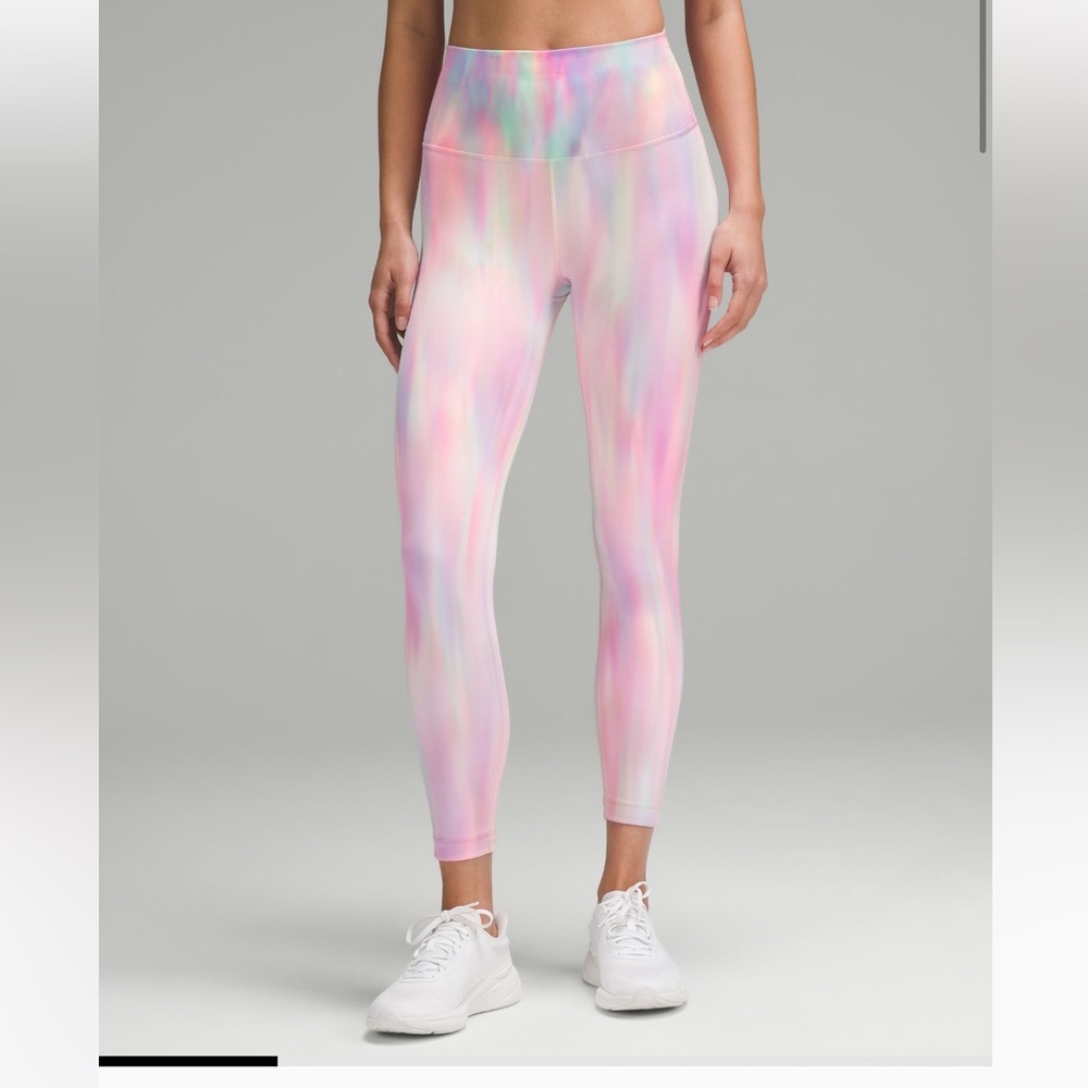 Lululemon Wunder Train High-Rise Tight 25" Psychedelic Wash Multi